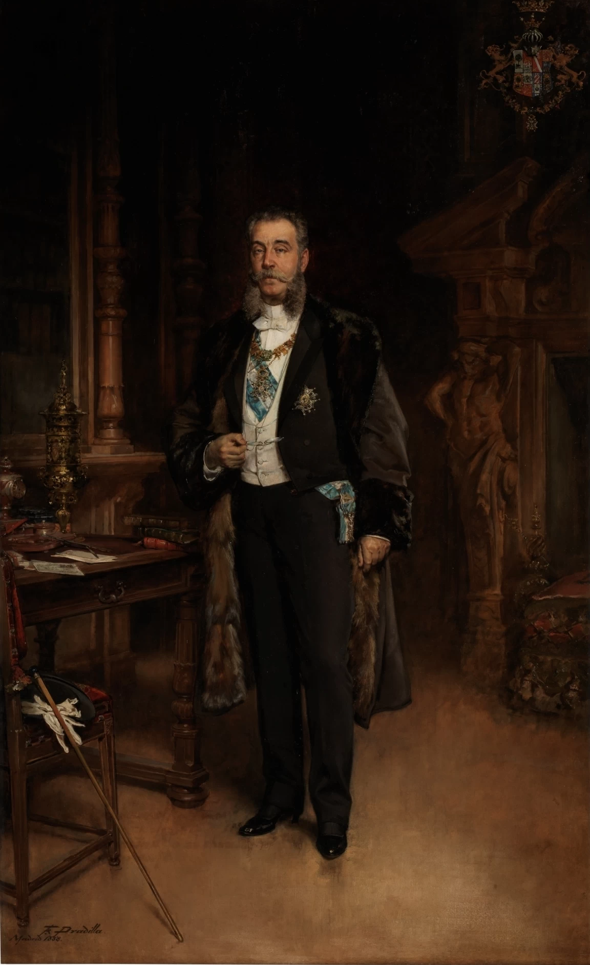 Ritratto di José María de Murga y Reolid, I marchese di Linares